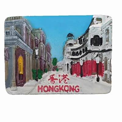 Image of 3D Hongkong China Fridge magnet Travel Souvenir Gift,Home &amp; Kitchen Decoration Magnetic sticker refrigerator collection
