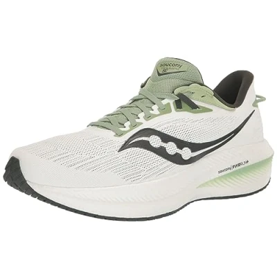 Image of Saucony TRIUMPH 21 WHITE/UMBRA, 9 UK