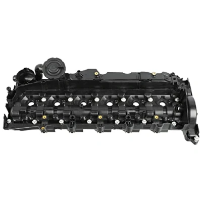 Image of 11127812894, 11128507607, 11128511746, 11128515746 Rocker Cover FEBI BILSTEIN 175760 with gasket/seal BMW: 7, 3 Touring, Saloon