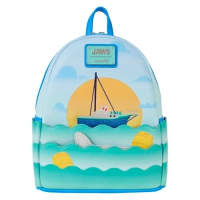 Image of Universal Jaws Loungefly Mini Backpack