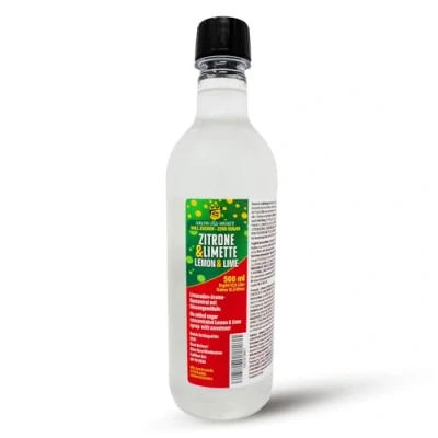 Image of Zero Sugar Lemon Lime Soda Syrup Concentrate 500 ml Make 12.5 litres of Free Soft Drink by Adding Flavouring to Carbonated Sparkling Fizzy Water
