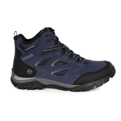 Image of Regatta Mens Holcombe IEP Outdoor Walking Boots, Waterproof &amp; Breathable with Hardwearing Thread Perfect for Outdoors, Walking, Hiking Climbing