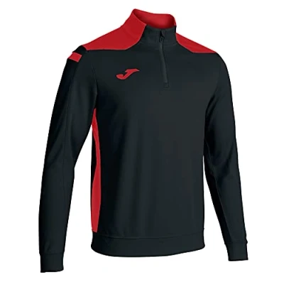 Image of Joma Championship Vi Men&#039;s Sweatshirt, mens, 101952106, Black Red, 6XS