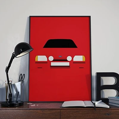 Image of Ford Escort MK4 XR3i Print