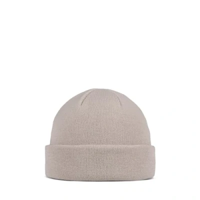 Image of Buff Knitted Beanie Lilon Fisherman Birch Gray Unisex Adult