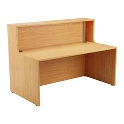 Image of Lento Reception Unit 1400 Oak Sides with Top RCA1400NONO