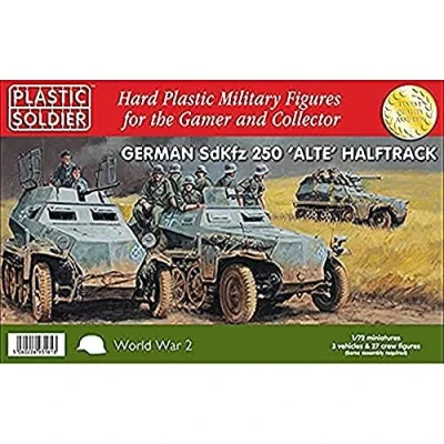 Image of Plastic Soldier 250 Alte Halftrack 1/72nd Miniature