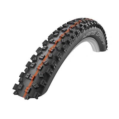Image of Schwalbe Unisex&#039;s HANS DAMPF Evo, Super Gravity, TLE Tyres, Black, 60 622, 11601109