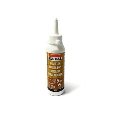 Image of 2D Waterproof Wood Glue Soudal Dispersion Adhesive Solvent free 125ml