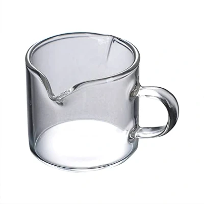 Image of MINGYU Glass Tea Cups Heat Resistant Clear Cups,Clear Espresso Cups, Cappuccino Latte Beverage Glasses,