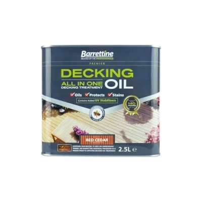 Image of Nourish &amp; Protect DTRC2.5 Cedar Red 2.5 L Decking Oil