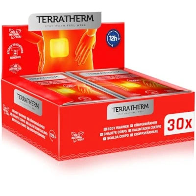 Image of Heat Patch Back, Neck and Shoulders 12h Soothing deep Heat, Back Warmer Body self Adhesive air Activated 30 Pieces