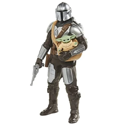 Image of Hasbro Star Wars Galactic Action The Mandalorian &amp; Grogu interaktive elektronische Figuren