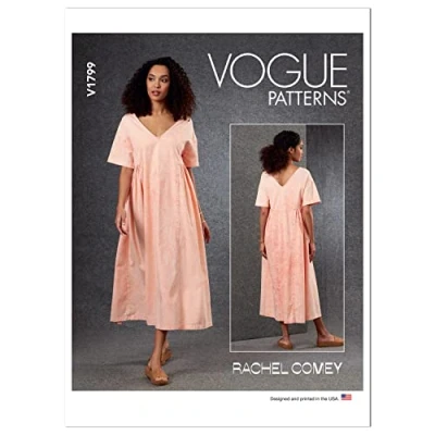 Image of Vogue Patterns V1799Y Misses Dress Y (XS S M)