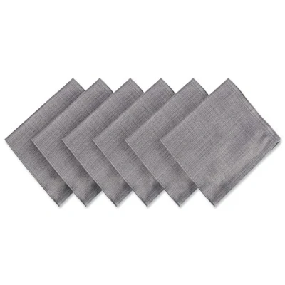 Image of DII Tabletop Collection, Cotton, Gray, 20&quot; x (Set of 6)