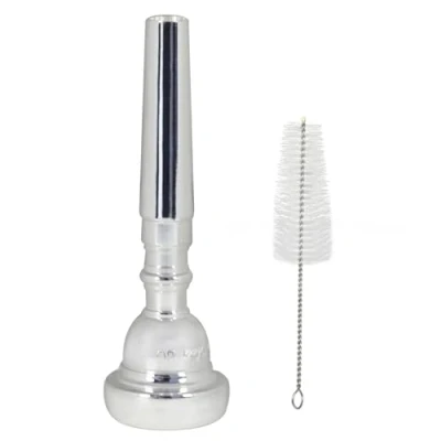 Image of DANCHET Silver Plated 3C Trumpet Mouthpiece For Beginners and Professionals Accessories.…