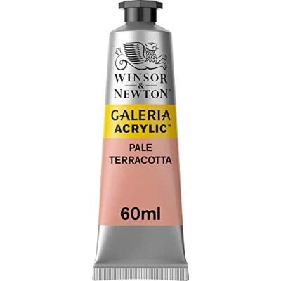 Image of Winsor &amp; Newton SG Education GAL 2120437 Full Range of Galeria Acrylic, 60 mL Tube, Pale Terracotta