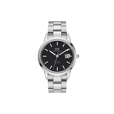 Image of Daniel Wellington Automatic Men&#039;s Watch Iconic Link Black DW00100482