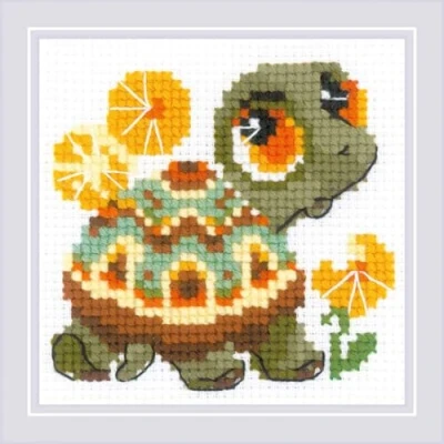 Image of Riolis Cross Stitch Kit, Cotton, Multicoloured, 1010cm
