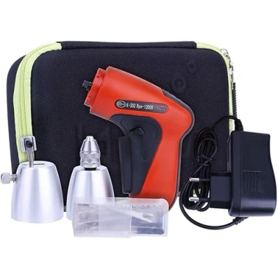 Image of Loboo Idea Electric Lock Pick Gun, Cordless Electrical Gun Locksmith Tool Kit with 25pcs Tools Easily Open Locks (Electrical KLOM)