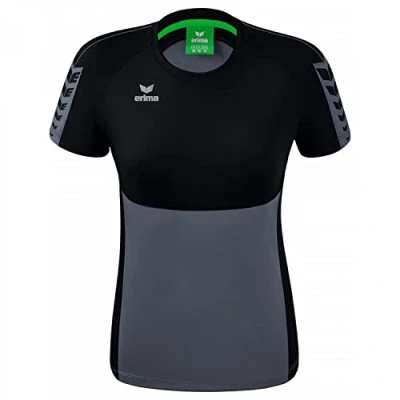 Image of Erima Women&#039;s Six Wings Functional T Shirt, Slate Grey, 40