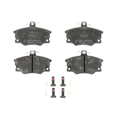 Image of 0060777600, 5888147, 5888153, 5892549, 5892727 brake pad set TRW COTEC GDB458 with acoustic wear warning caliper screws accessories