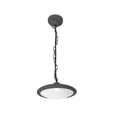 Image of Forlight Lighting Pergola Led Outdoor Ceiling Pendant Light Urban Grey IP44