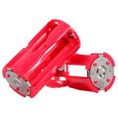 Image of Richer R 4AAA to C Size Parallel Battery Converter Adapter Holder Cases Box Red (4pcs)