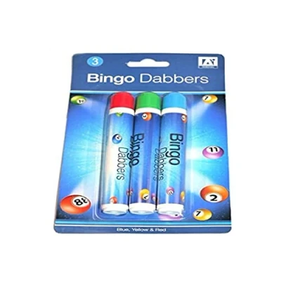 Image of Anker International Stationary Bingo Dabber Pen (Pack of 3),Red