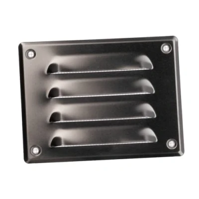 Image of 140x105mm / 6x4&quot; inch Aluminium Metal Air Vent Grille Cover with Insect Mesh Ventilation