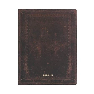 Image of Paperblanks 18 Month Softcover Flexi Diaries 2020 2021 Black Moroccan Bold Vertical Ultra (180 x 230 mm)