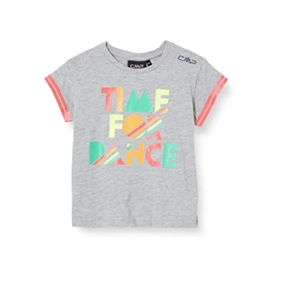 Image of CMP Unisex Children&#039;s T Shirt Made of Melange Jersey with Stretch