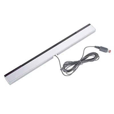 Image of Wired Infrared Motion Sensor Bar, Led Replacement Bar Comaptible with Wii/Wii U, A Stand That Allows You to Easily Mount The Receiver On Top