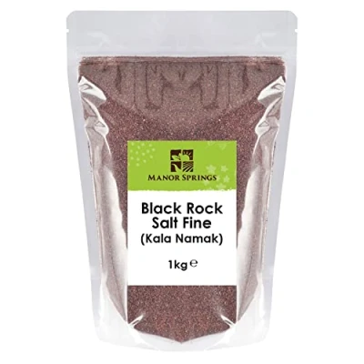Image of Kala Namak Fine Black Salt 1kg by Manor Springs
