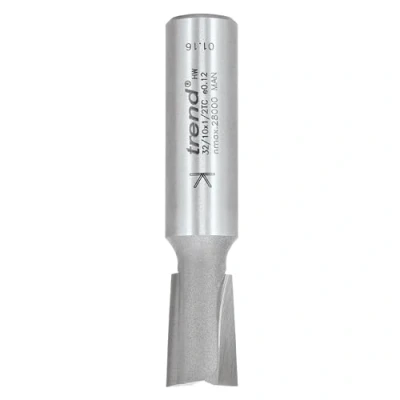Image of Trend Professional Stair Trenching Router Cutter, 95 Degrees, 1/2 Inch Shank, 14mm Cut Diameter &amp; 20mm Length, Right Hand Rotation, Tungsten Carbide Tipped, 32/10X1/2TC