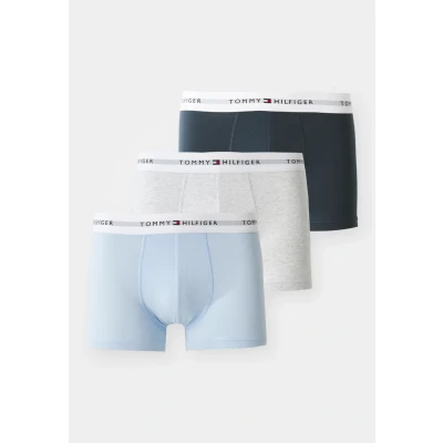 Image of Tommy Hilfiger Trunk 3 PACK Pants multicoloured/blue, Men&#039;s, Size: Medium, Multi/coloured/blue