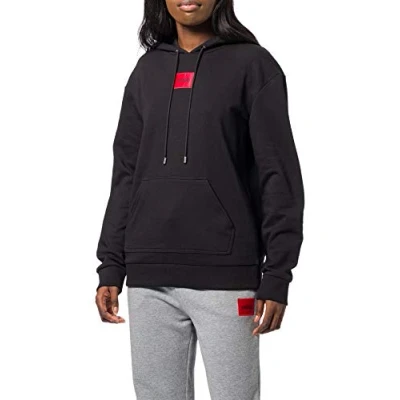Image of HUGO Dasara Redlabel Hoodie, Women&#039;s, Size: XS, Black