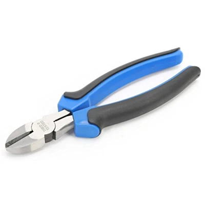Image of Side Cutters 7.5in/190mm Tried + Tested Chrome Vanadium Steel, Durable Diagonal Cutting Pliers