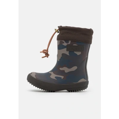 Image of Bisgaard Thermo Wellies for kids, Size: 5K, Khaki Natural rubber