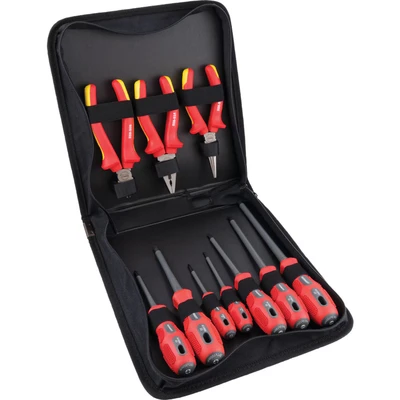 Image of Kennedy Insulated Screwdriver &amp; Plier Set 10 Piece