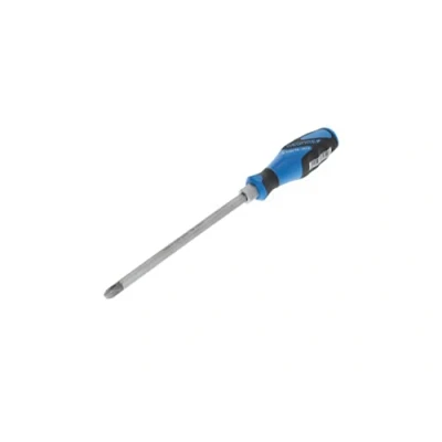 Image of GEDORE Screwdriver Phillips PH0 with striking cap, Screwdriver, 3 component handle, length 320 mm, Tool, 2160SK PH 4