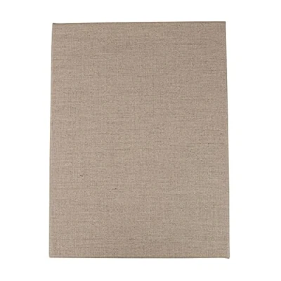 Image of Rayher Stretched Canvas, Natural Linen Canvas for Painting with Oil Paint and Acrylic Paint, Primed 100% Linen, brown, 30x40x1.7cm, 6173500