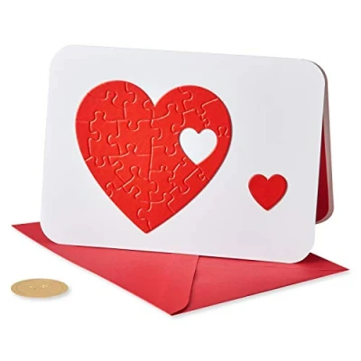 Image of Papyrus Romantic Card (You Complete Me)