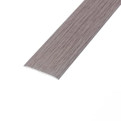 Image of eXtreme Self Adhesive Flat Threshold Strip 3ft Stick Down Transition for Laminate, Tile, Wood, and Lino Flooring Waterproof, Dirt Resistant, Sturdy Door Bar Slate Grey