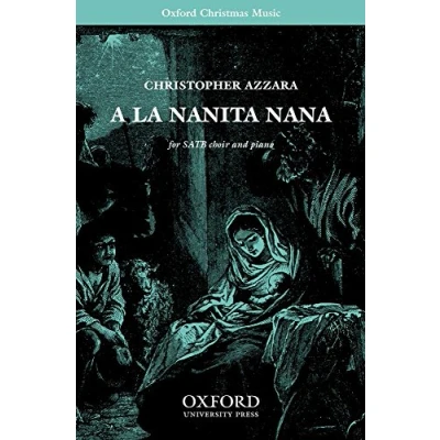 Image of A la nanita nana: SATB vocal score