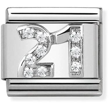 Image of Nomination 21st Birthday Charm