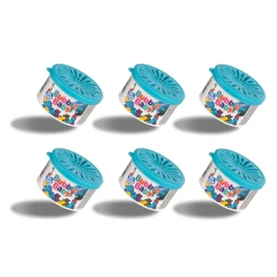 Image of BUBBLEBABY Organic Tub Long Lasting Ocean Spa Car Air Freshener &amp; Odour Eliminator (Pack of 6)