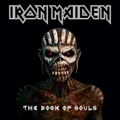 Image of Iron Maiden The Book Of Souls 2015 UK 3 LP vinyl set 0825646089208