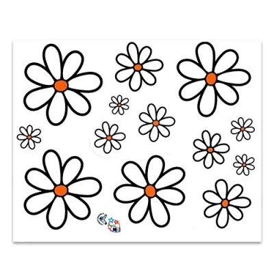Image of Quattroerre Sticker Daisy Tab, 14 x 16 cm