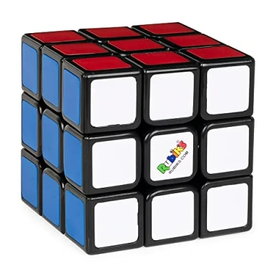 Image of Rubik&#039;s 6063970 World map, space, SPIN MASTER, Classic Cube 3X3, the Original, for children aged 8+, Professional Brain Teaser with Colour Cobination, Problem Solving, Single, Multicoloured 2